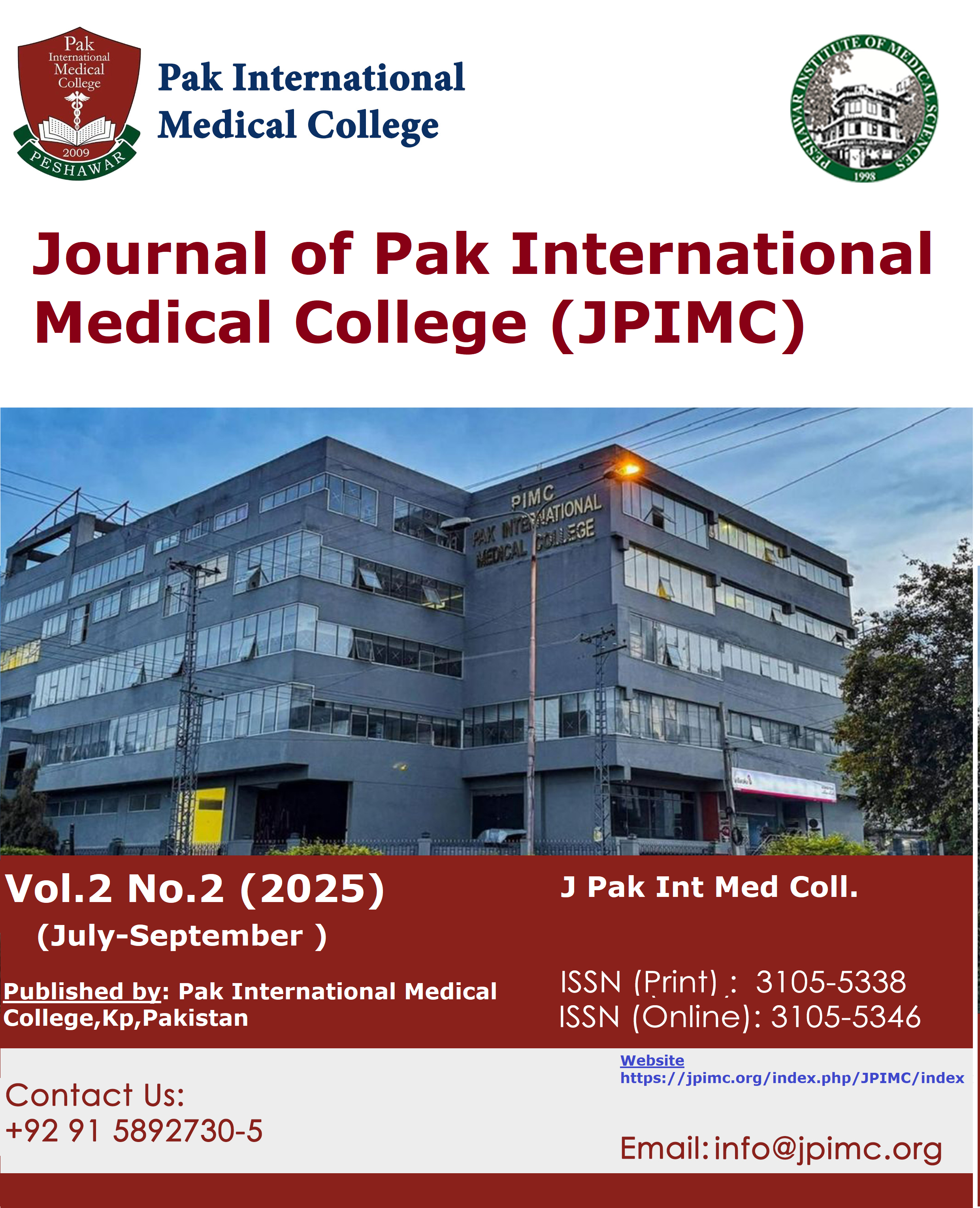 					View Vol. 2 No. 2 (2025): Journal of Pak International Medical College 
				